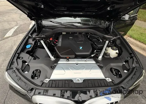 2023 BMW X3 Sdrive30I из США, поврежденный, VIN 5UX43DP00P9S10XXX